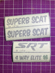 Custom Brake Caliper Decals (Complete Set)